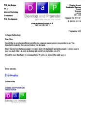 Testimonial from Develop and Promote