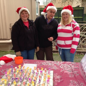 Branston Christmas Market Diana, David and Vikky - Lollipop Stall 