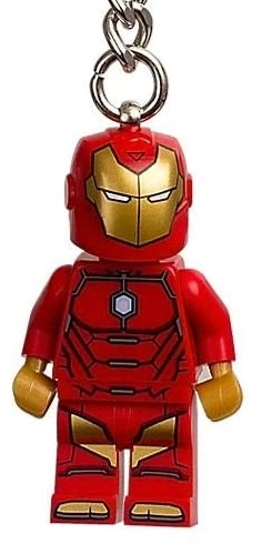 Lego Iron Man key ring