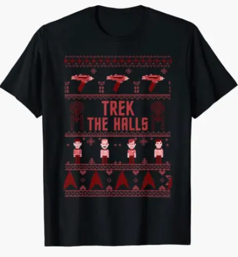 Star Trek t-shirt Trek the Halls