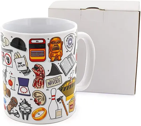 Movie Buff Quiz Ceramic Coffee Mug